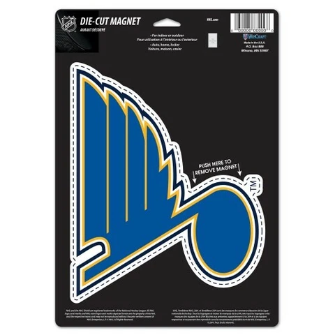 St. Louis Blues VINYL DIE CUT  MAGNET 6"X9" HIGH QUALITY HEAVY DUTY Cover