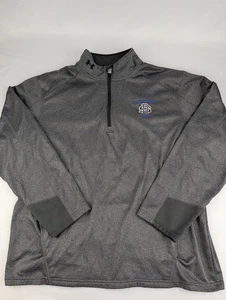 L Under Armour South Dakota State Jackrabbits Pullover Quarter Zip Sweater SDSU - Picture 1 of 8