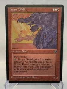 MTG Heart Wolf (LP) From Homelands : Magic the Gathering - Picture 1 of 2