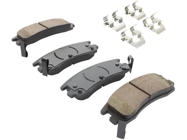 Rear Brake Pad Set For 2000-2004 Buick LeSabre 2001 2002 2003 DS924WT - Image 1 of 1