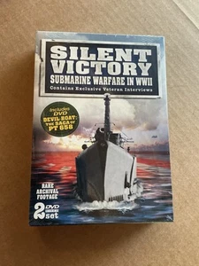 Silent Victory Submarine Warfare in WWII DVD PT658 Footage Interviews New Sealed - Picture 1 of 2