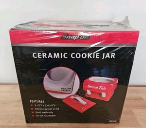 Nuevo tarro de galletas de cerámica con herramientas a presión SSX21P131 nuevo caja sellada - Imagen 1 de 2