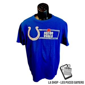 NFL Team Apparel Indianapolis Colts Mens  T Shirt Size Medium M Blue - Bild 1 von 2