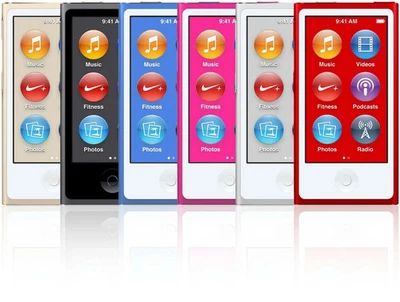 NEW Apple iPod Nano 7th Generation (16GB) - ALL Colors - Image 1 of 4
