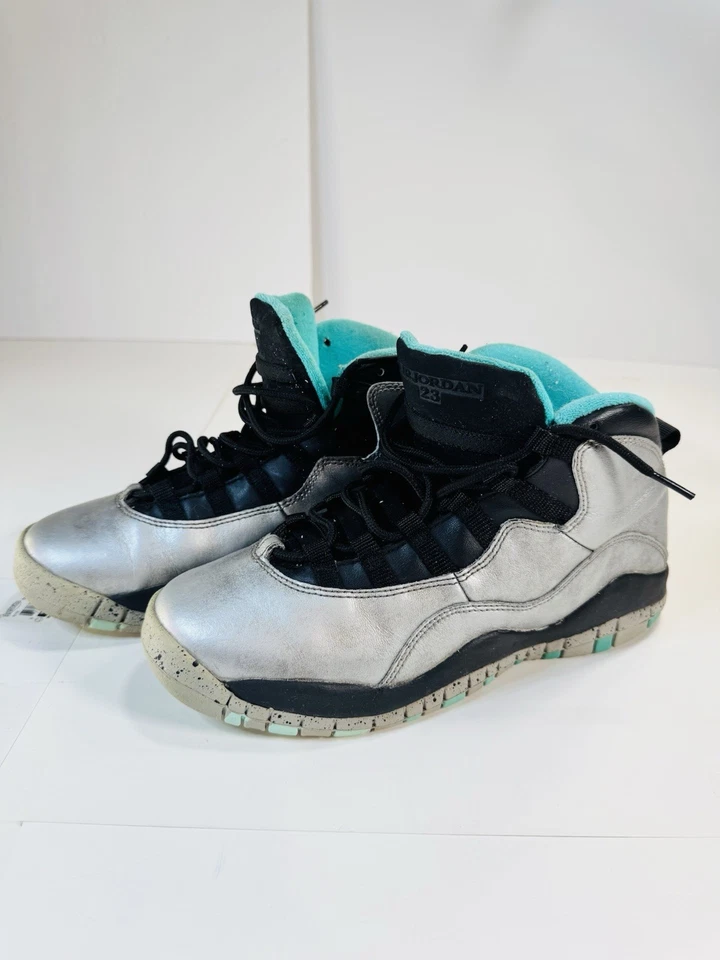 Nike Air Jordan X 10 Retro 2015 Lady Liberty 7Y Grade School Youth 705179 045 Foto 1 de 4