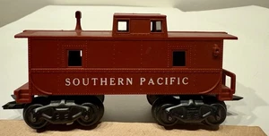 Marx No. 4556 Southern Pacific Tuscan Brown Plastic Caboose - 8 wheel - Picture 1 of 14