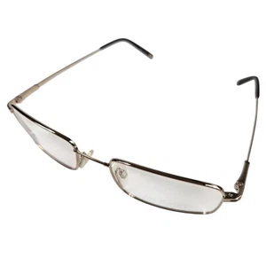 Eschenbach Titanflex Eyeglass Frames Gold Rectangular Nickel Free Japan New - Picture 1 of 12