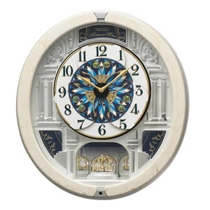 Symphony RE604A Wave Moden kaleidoscope Wall Clock Motif Analog Interior SEIKO - Picture 1 of 7