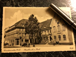 Postal Stengel Finsterwalde Stadtbank correo usada 1941 Brandeburgo - Imagen 1 de 2