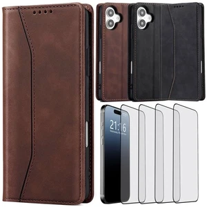 For iPhone 17/17 Pro Max/17 Air Flip Case Wallet Leather Cover / Tempered Glass - Bild 1 von 32