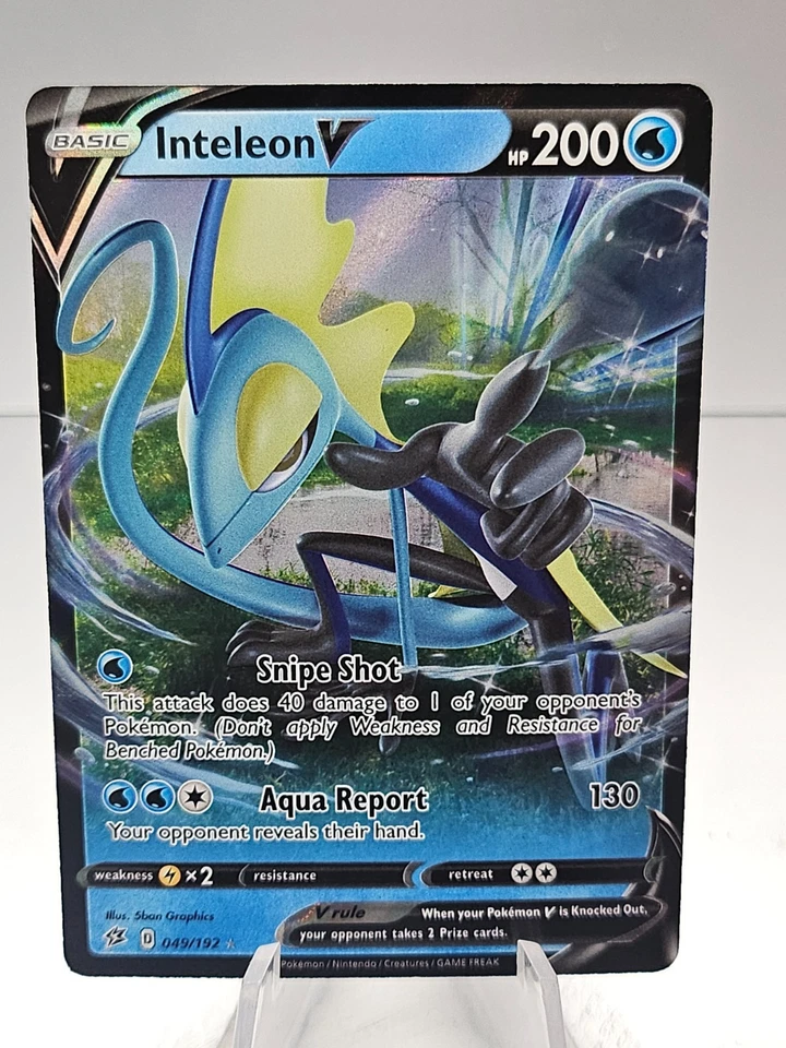 Inteleon V 049/192 Swsh02: Rebel Clash Holo - Image 1 of 1