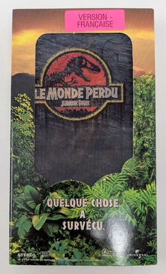 Parque Jurásico: Le Monde Perdu - Tarjeta Holo - VHS (1997) - NTSC - Francés - En muy buena condición Foto 1 de 4