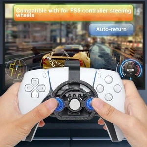 Mini Steering Wheel for PS5 / PS5 Pro/Slim Game Controller Auxiliary Accessories - Picture 1 of 13