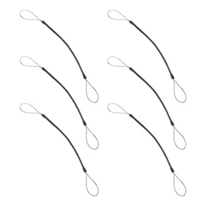 6 Pcs Sangles Téléphone Portable Stylo Cordon Élastique pour Stylos Tactiles Cordon Rétractable - Photo 1 sur 12