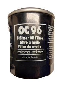 Ölfilter für ALFA ROMEO FIAT LANCIA MASERATI MOSKVICH YUGO ZASTAVA MAHLE OC 96 - Picture 1 of 7