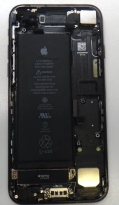 正品苹果 iPhone7 (A1660) 4.7 英寸黑色 B 级外壳 + 电池 + 摄像头 — 第 1/4 张图片