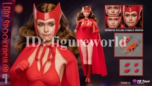 Tough Guys TG8013 1/6 Avergers Scarlet Witch Wanda Action Figure Movable Eyes - Picture 1 of 20