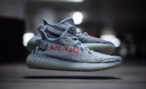 Adidas Yeezy Boost 350 V2 Blue Tint US 4.5 DSWT - Picture 1 of 3