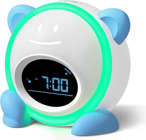 Windflyer OK to Wake Clock for Kids, Sleep Training Clock with Night Light and S - Picture 1 of 12