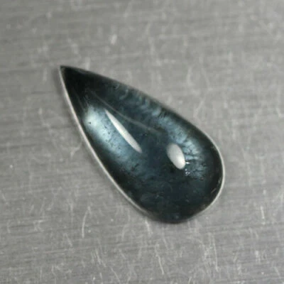 4.13CT EXQUISITO RARO CABUJÓN TURMALINA AZUL 100% NATURAL ALTA GAMA Foto 1 de 4