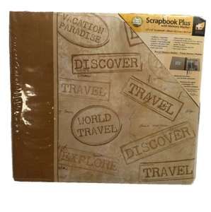 Scrapbook Plus 12"x12" World Travel American Traditional Designs - Picture 1 of 6
