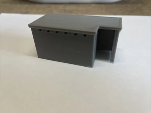 00 GAUGE - 1 X AIR RAID SHELTER TYPE 1 - GREY PLASTIC - 3D PRINTED - Picture 1 of 7