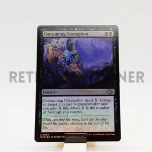 MTG Magic MH3 Modern Horizons 3 - 1x FOIL EN NM 0084 U Consuming Corruption - Picture 1 of 1