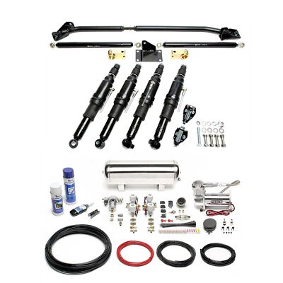 TA Technix Sistema De Aire Viair Compresor Kit Airride Plata Para Trabant 601 - Imagen 1 de 4
