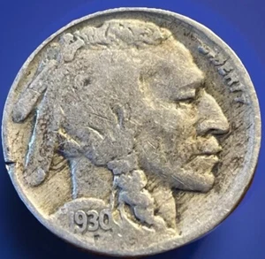 1930 Buffalo Nickel BN-203 - Picture 1 of 3