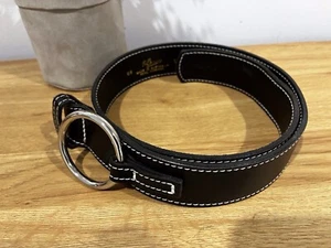 RM Williams Women’s Real Cowhide Leather Belt 30/76 - Picture 1 of 8