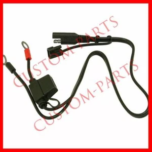 Battery Cable Tender Terminal Ring SAE Connector Harness Charger Extension Cord - Picture 1 of 6