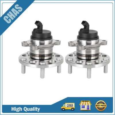 Par (2) de cojinetes de cubo de rueda trasera para Kia Soul EV 2015 2016 2017 2018 2019 con ABS Foto 1 de 4