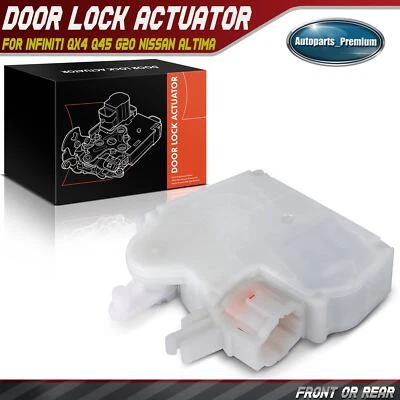 前门或后门锁执行器适用于英菲尼蒂 QX4 Q45 G20 日产 Altima Frontier — 第 1/4 张图片