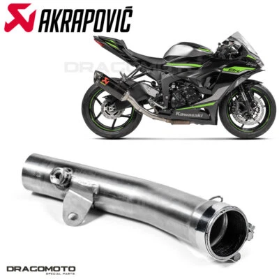 KAWASAKI NINJA ZX-6R 2023-2024 tubo de enlace AKRAPOVIC RC L-K6SO8/2 Foto 1 de 4