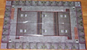 BLACKGATE PRISON & POST CATACLYSM Batman No Man's Land OP Event Map DC HeroClix - Picture 1 of 2