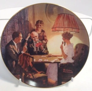 Norman Rockwell The Room That Light Made 8.5" Plate Knowles Fine China Numbered - Picture 1 of 12