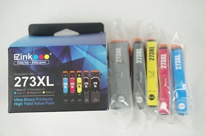 Cartucho de tinta EZink 273XL E-Z Ink 273 273XL cian amarillo magenta negro 26/09 Foto 1 de 3