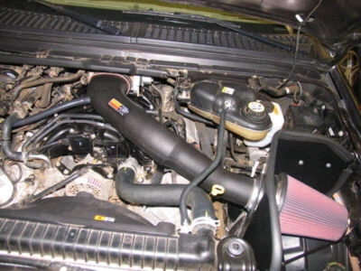 2005 2006 Ford F250 F350 Super Duty 6.8L V10 K&N Cold Air Intake CAI System Foto 1 de 3