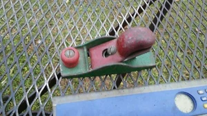 Herramienta americana vintage y seco. co pequeño plano de mano de madera - Imagen 1 de 4