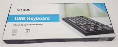 TARGUS  USB Wired Keyboard AKB30US New in Box - Image 1 of 3