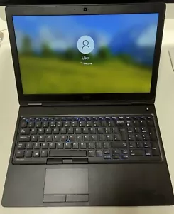 Dell Precision 3520 Xeon E3-1505M V6 3.0GHz 24GB DDR4 512GB SSD Quadro M620 - Picture 1 of 10