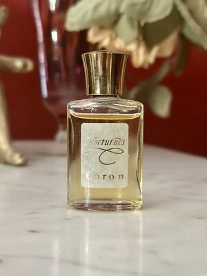 Vintage NOCTURNES by CARON PURE PARFUM/EXTRAIT 7 ml~1/4 oz ORIGINAL FORMULA - Image 1 of 4