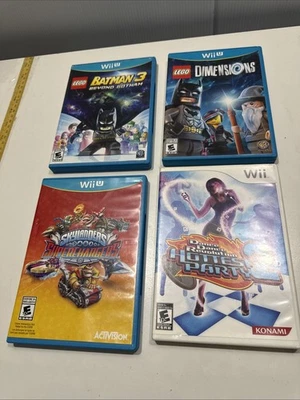 Лот товаров Nintendo Wii из 4 игр и Activision Pad Dance, Batman, Skylanders - Изображение 1 из 4