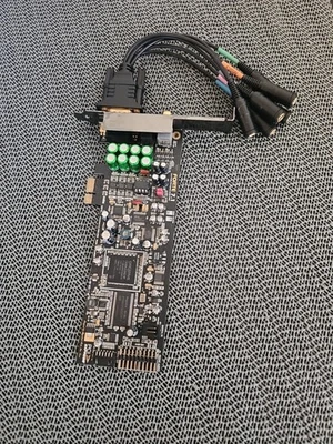 Auzen X-Fi Forte 7.1 PCI Express x1 Sound Card Not Tested - Image 1 of 4