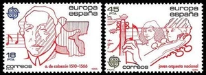 SPAGNA 1985 Europa 2v MNH** - Picture 1 of 1