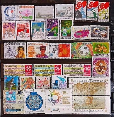 SINGAPORE 1965 ONWARD COMMEMORATIVE STAMPS COLLECTION USED SGC40 - Image 1 of 2