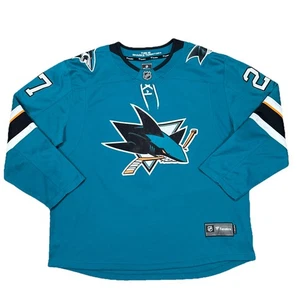 Fanatics NHL San Jose Sharks Jersey Men’s Size XXL Home Teal Donskoi #27 - Picture 1 of 9