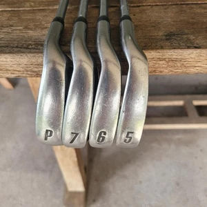 King Cobra 3100 I/H 5 6 7 PW Irons RH Reg Flex NS Pro 1030H Steel Shaft - Picture 1 of 6