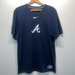 Atlanta Braves Nike Dri Fit Herren Größe Small Kurzarmshirt blau - Bild 1 von 7