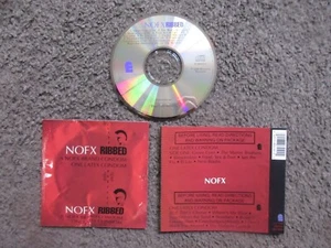 NOFX "RIBBED" 1991 EPITAPH NM/UNPLAYED (MISPRINTED TRACK LISTING ON CD) PUNK - Picture 1 of 8